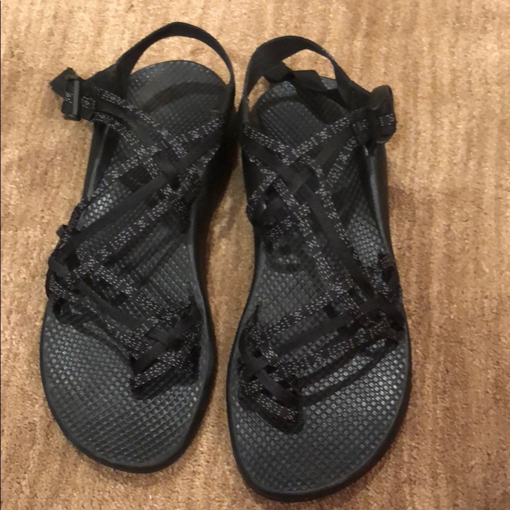 3 strap Chaco sandals